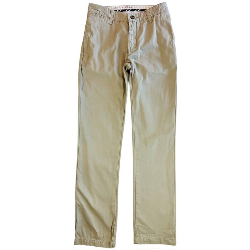 Hackett London Chino Pants Boys 13-14 Years‎ Beige Cotton Twill Slim Fit